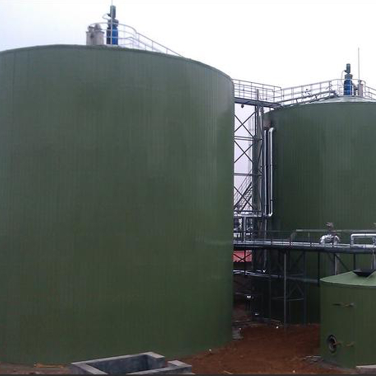 Biogas digester liquid mixing tank anaerobic tank on sale